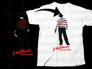 A Nightmare on Elm Street Freddy Krueger Png Digital Download