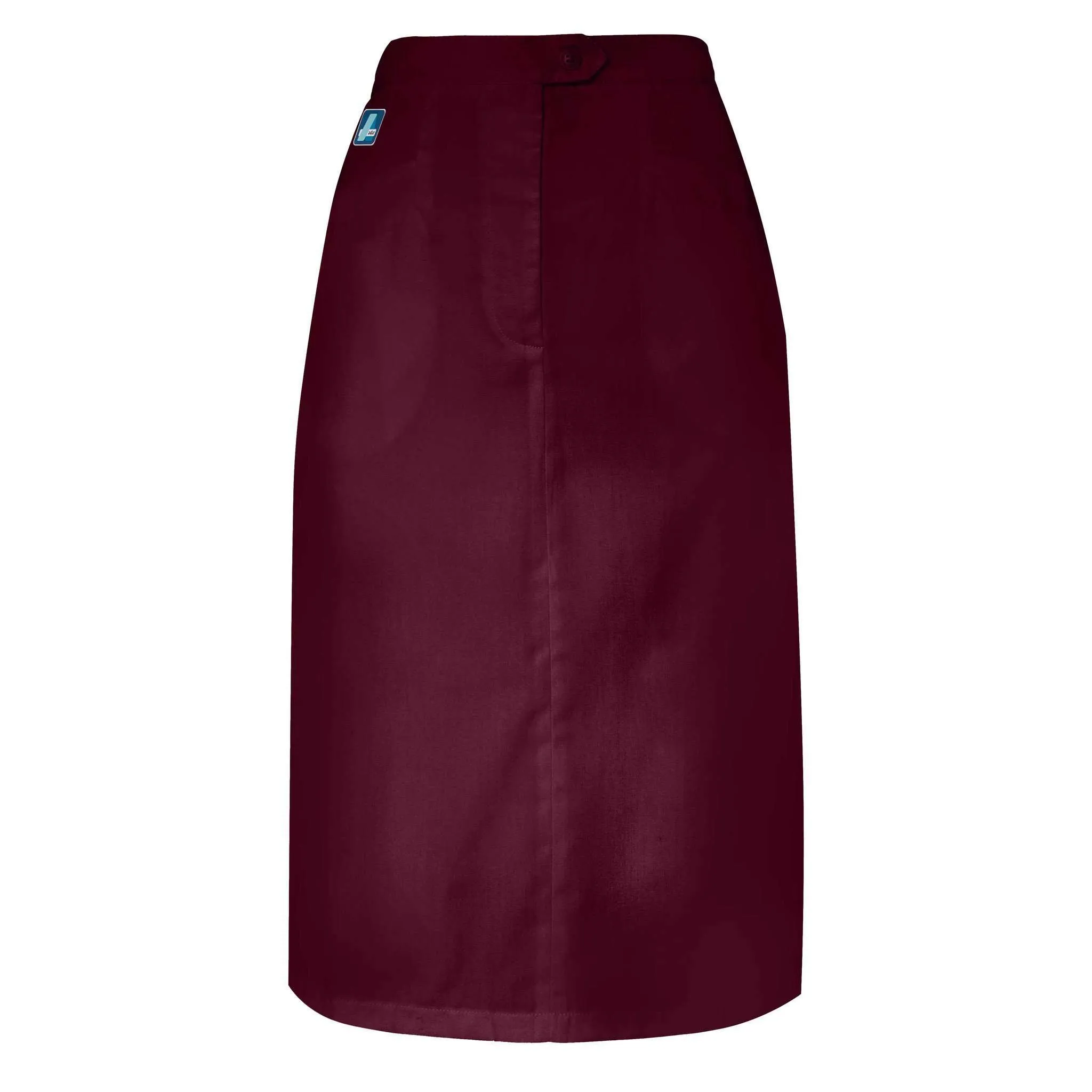 Adar Universal Mid-Calf Length Angle Pocket Skirt