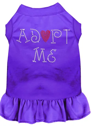Adopt Me Rhinestone Dress Purple Xxxl