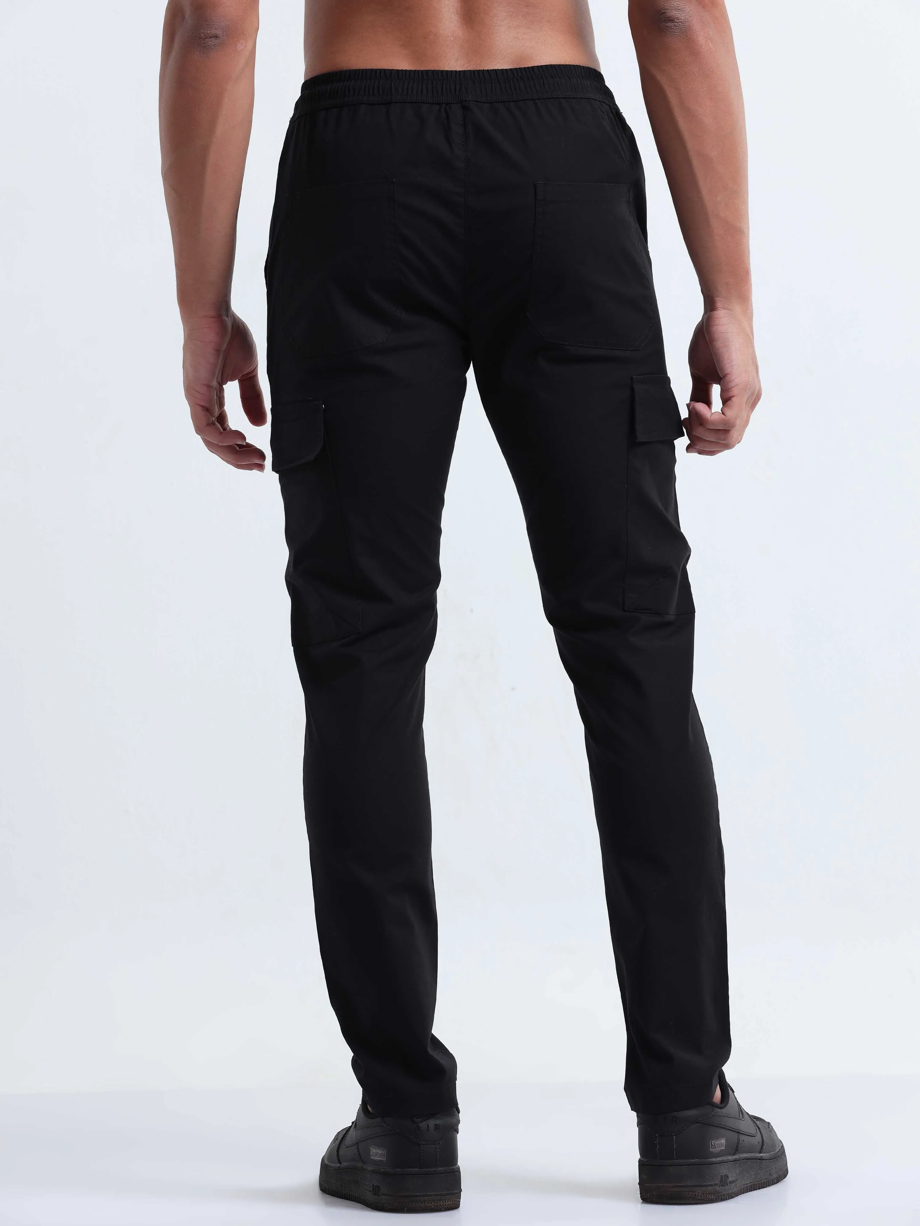 Air Sense Black Cargo Pants