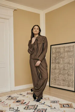 Ariana Trousers Rain Drum
