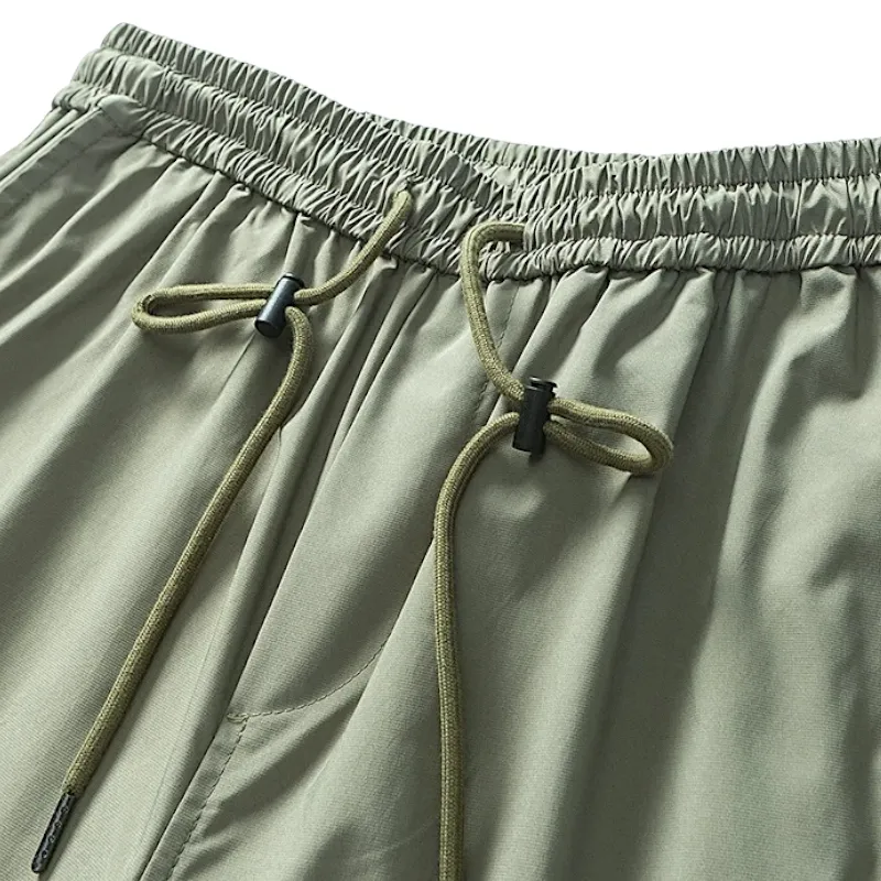 Baggy fit ruched leg jogger
