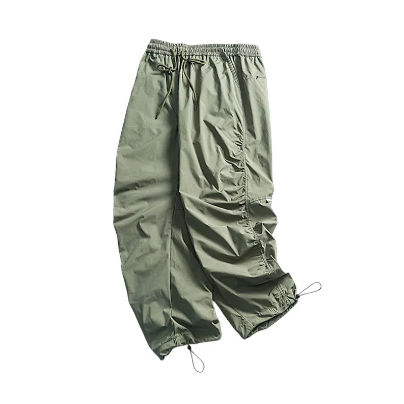 Baggy fit ruched leg jogger