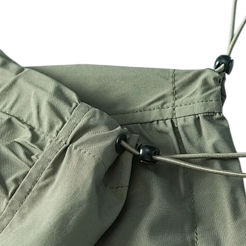 Baggy fit ruched leg jogger
