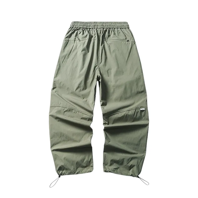 Baggy fit ruched leg jogger