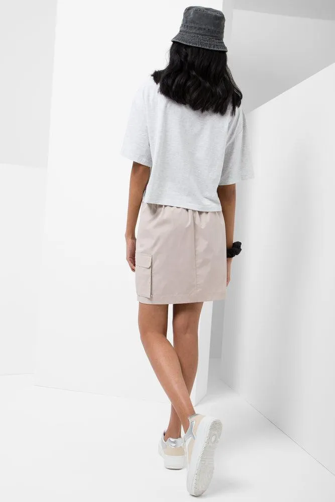 Boxy Short Sleeve T-Shirt Grey