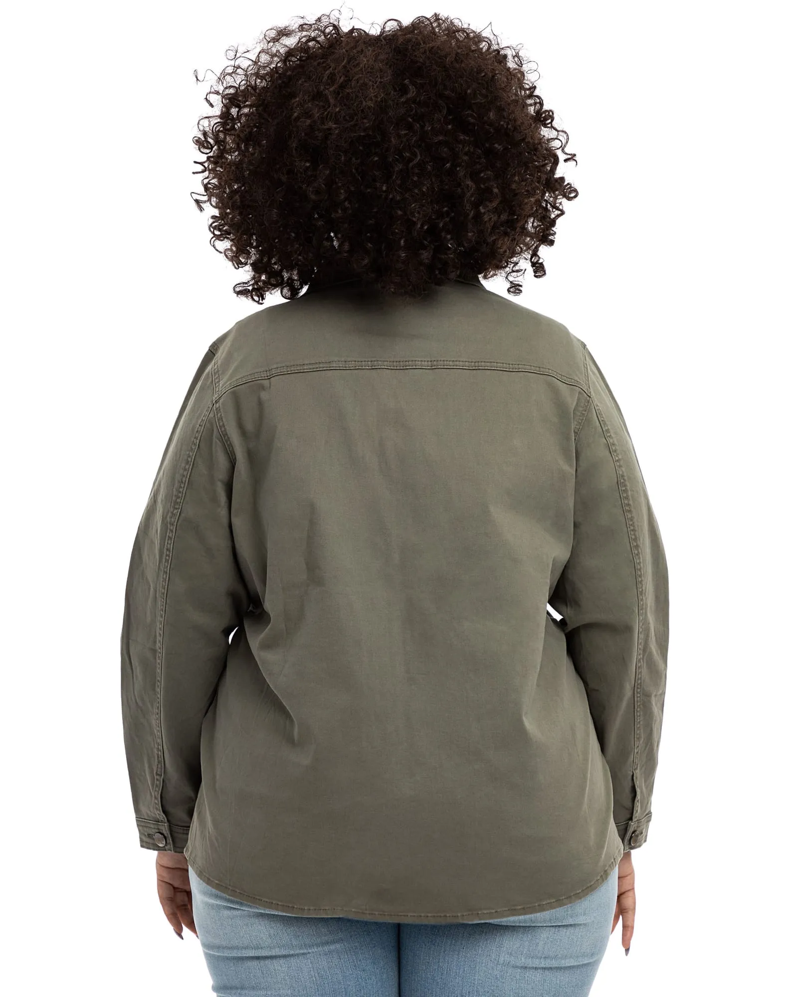 Bree Twill Utility Jacket | Kasey