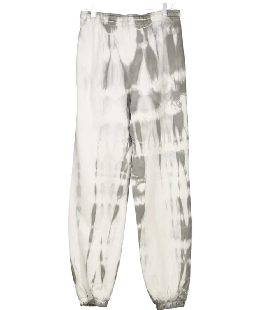 CHristian Zen Grey Tie-dye Cotton Pants Joggers UK S