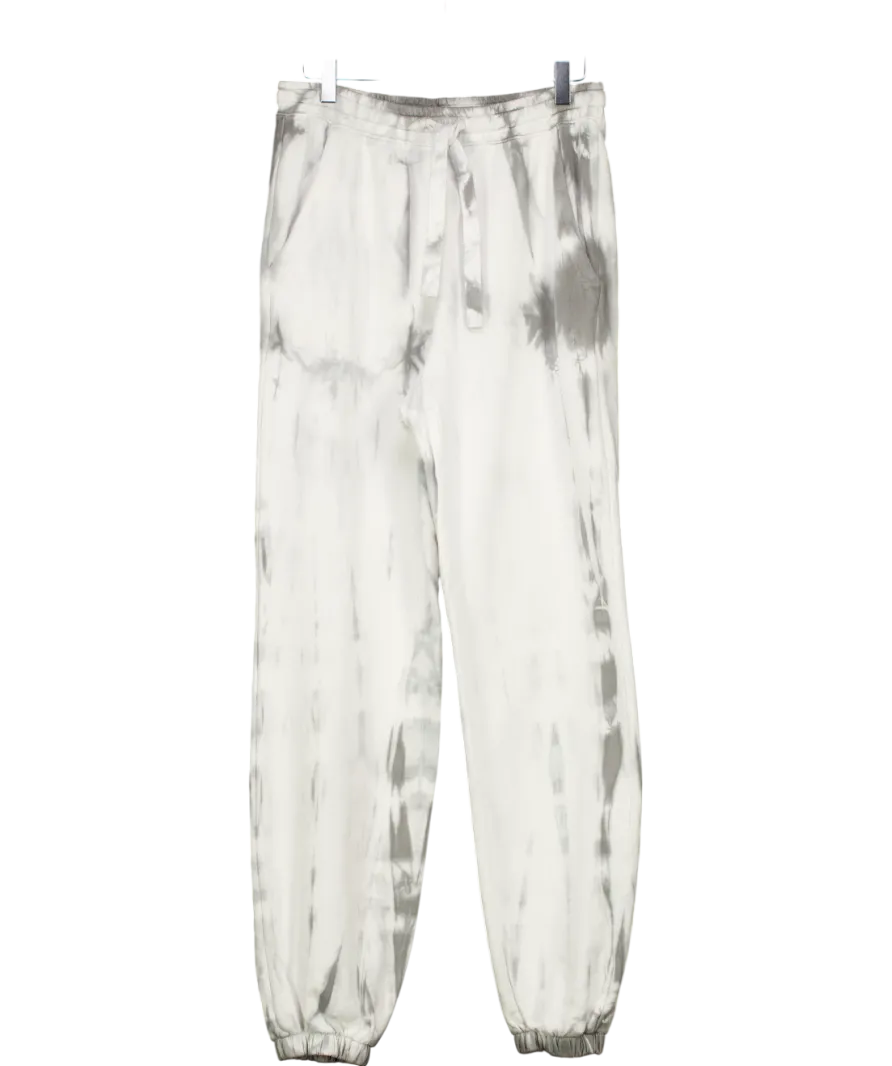 CHristian Zen Grey Tie-dye Cotton Pants Joggers UK S