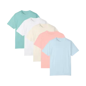 Classic Tee 5-Pack: Summer Vibes