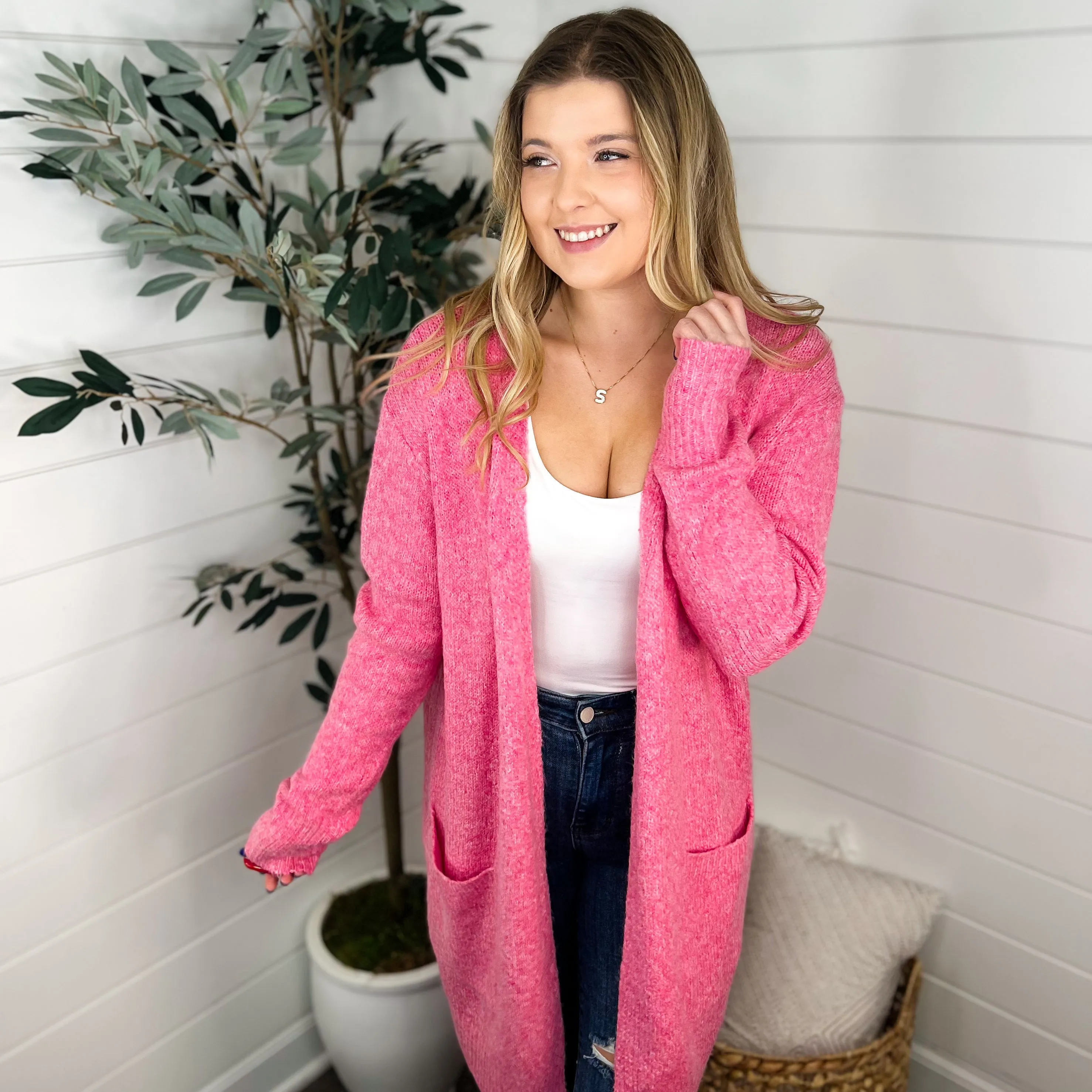 Cozy Comfort Knit Long Sleeve Avery Mae Cardigan - 3 colors!