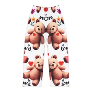 Cute Bear Print Women's Pajama Pants – Cozy & Loving Sleepwear
