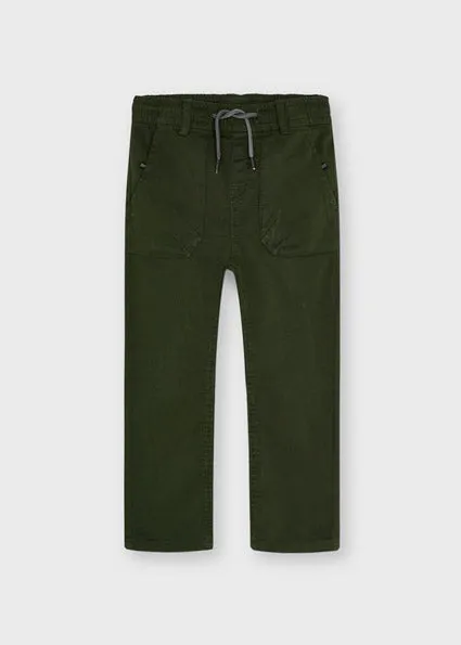 Dill Green Boy’s Jogger Pants With Pockets - Select Size