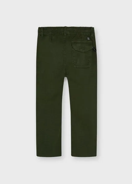 Dill Green Boy’s Jogger Pants With Pockets - Select Size