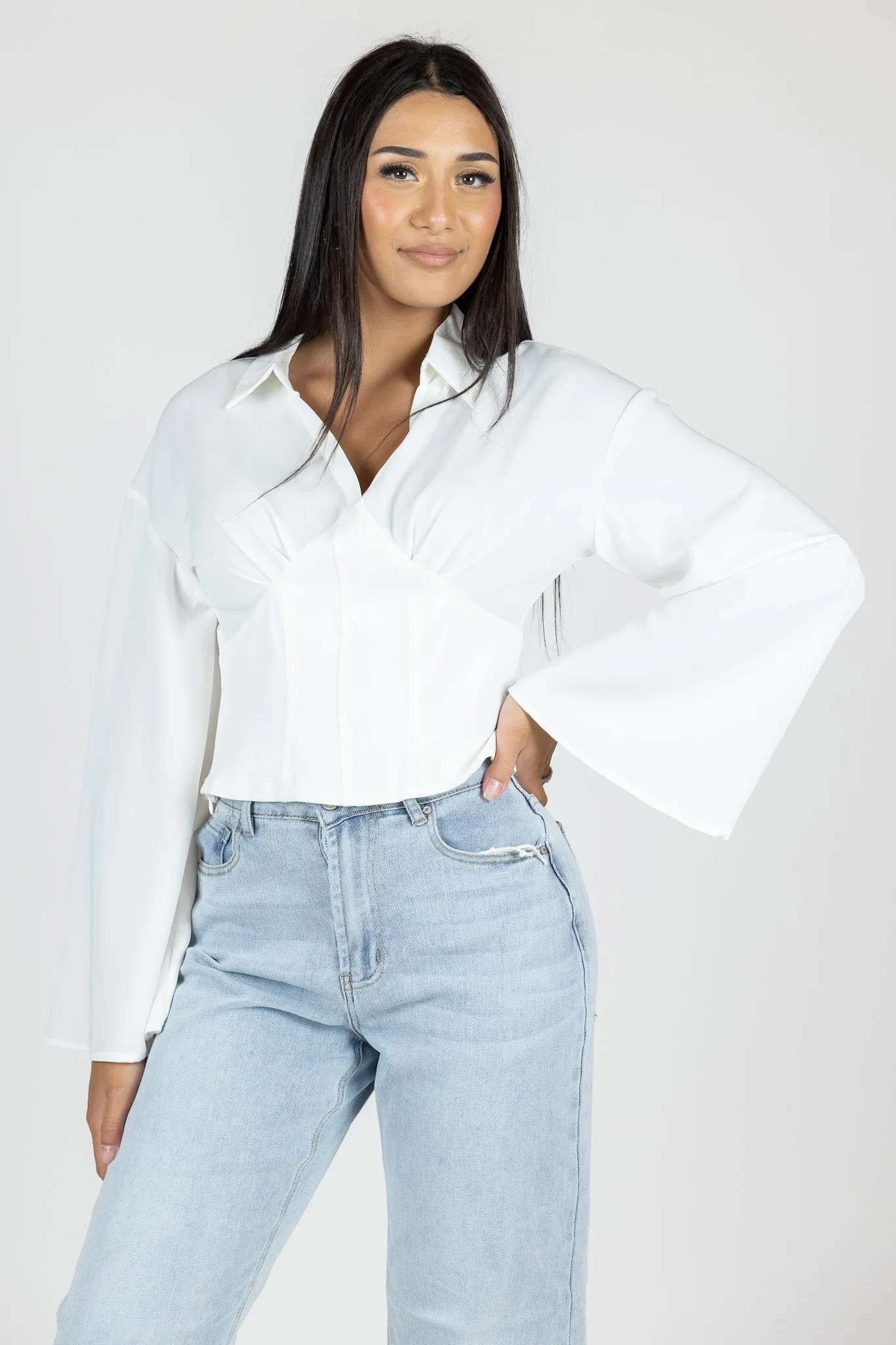 Diyana Detailed Blouse