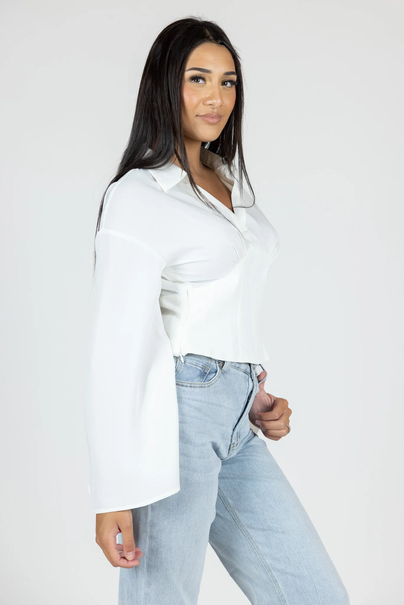 Diyana Detailed Blouse