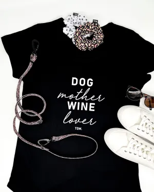 Dog Mother Wine Lover Classic T-Shirt