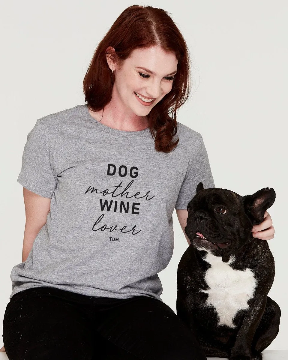 Dog Mother Wine Lover Classic T-Shirt