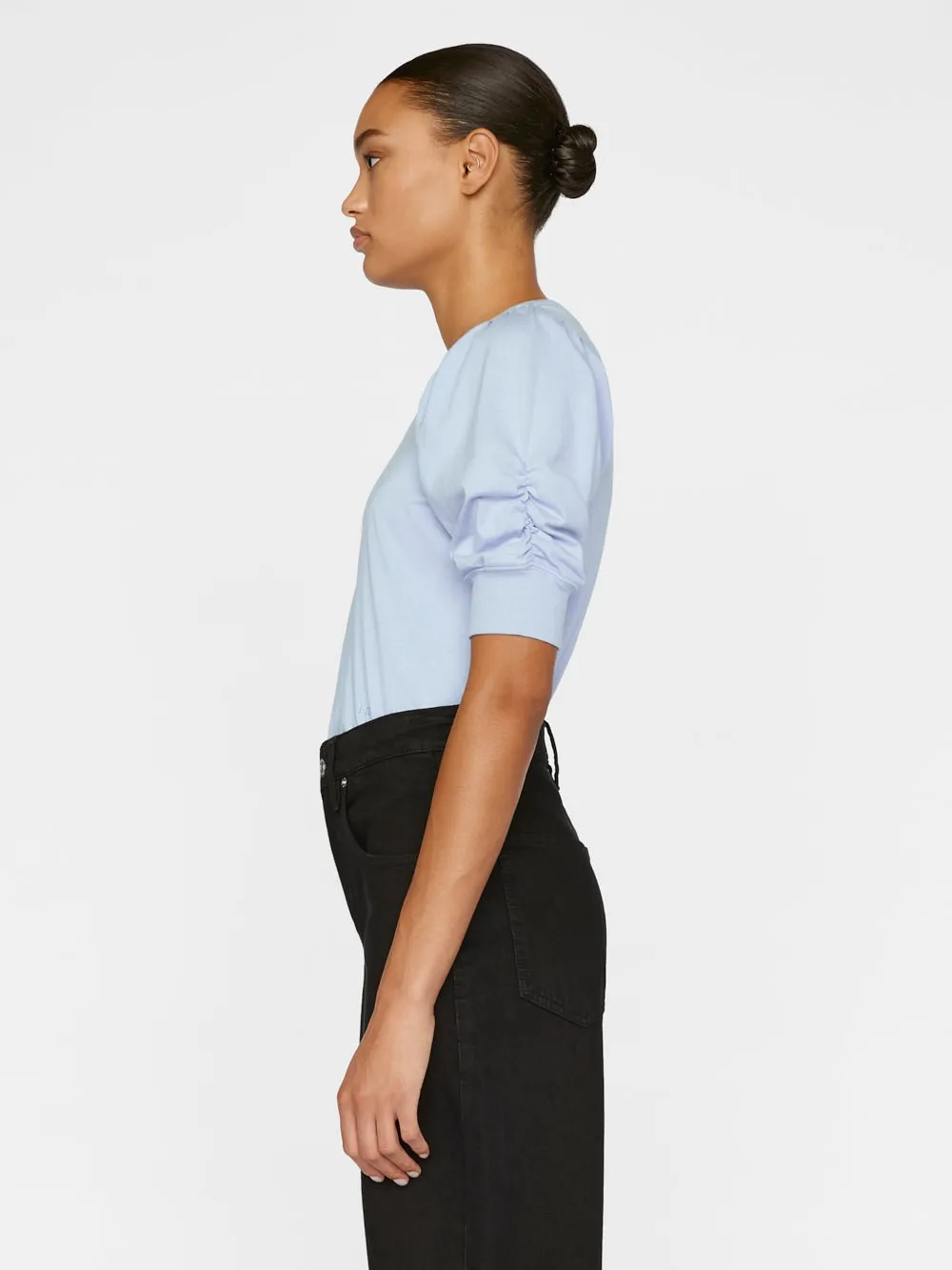 Frankie Tee ~ Chambray Blue