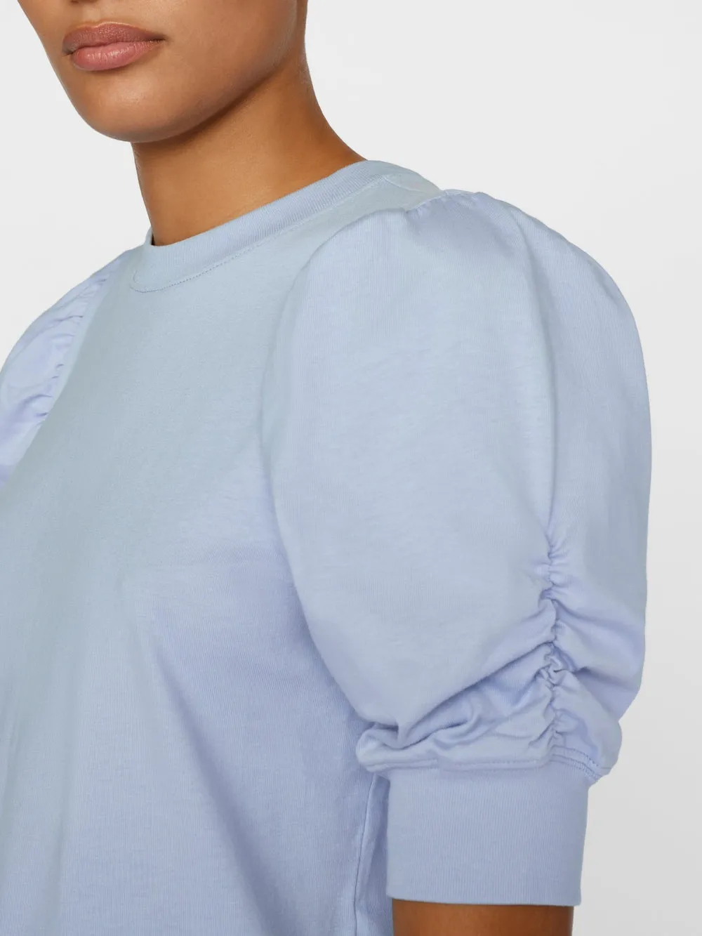 Frankie Tee ~ Chambray Blue
