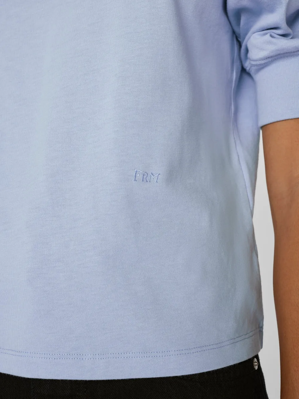 Frankie Tee ~ Chambray Blue