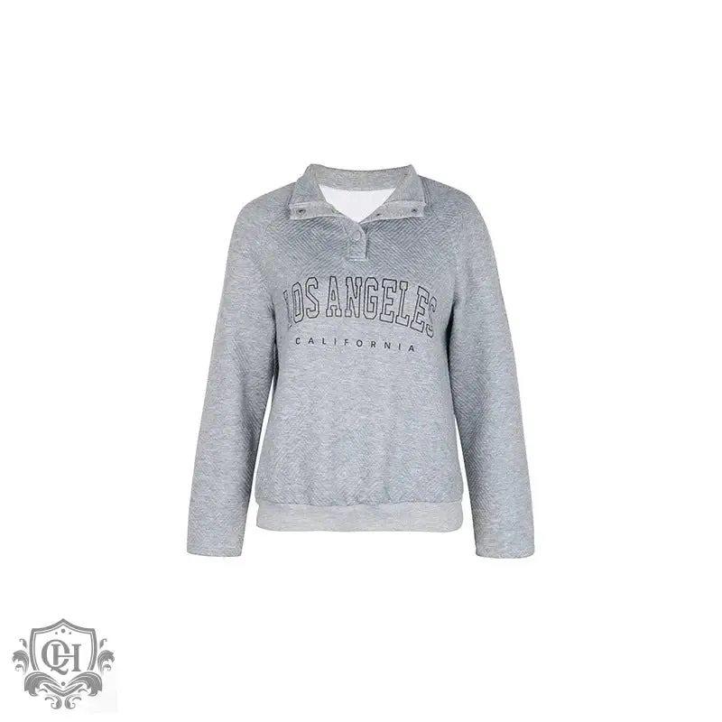 Graphic Letter Sweater