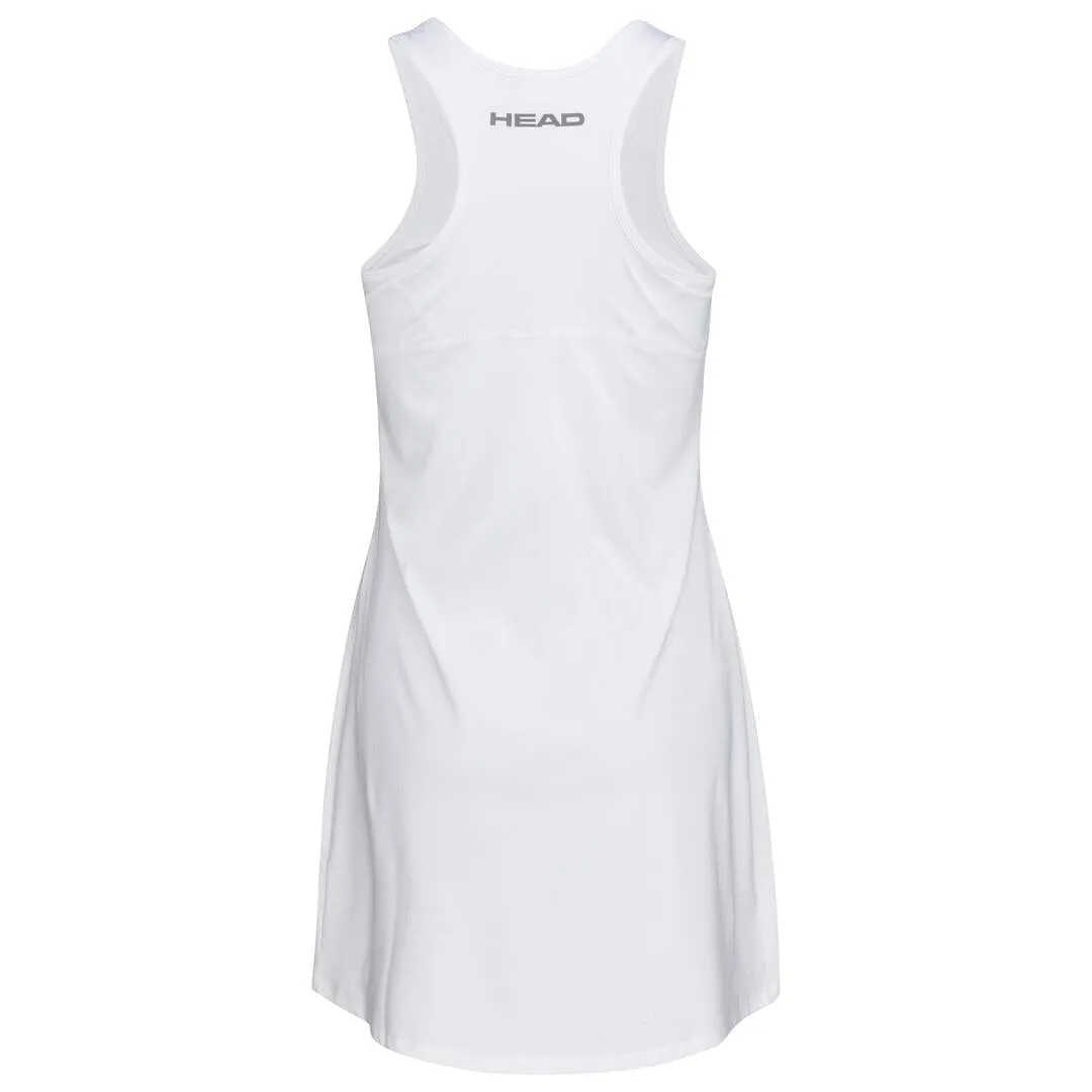 HEAD Womens Club 22 Badminton Dress - White