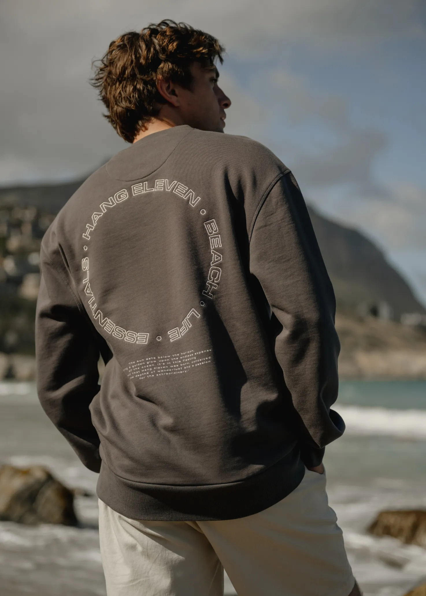 Heavy Circle Crewneck - Anthracite