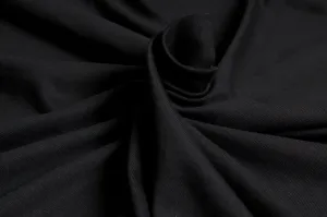 Heavy Premium Organic Cotton Jersey - Black