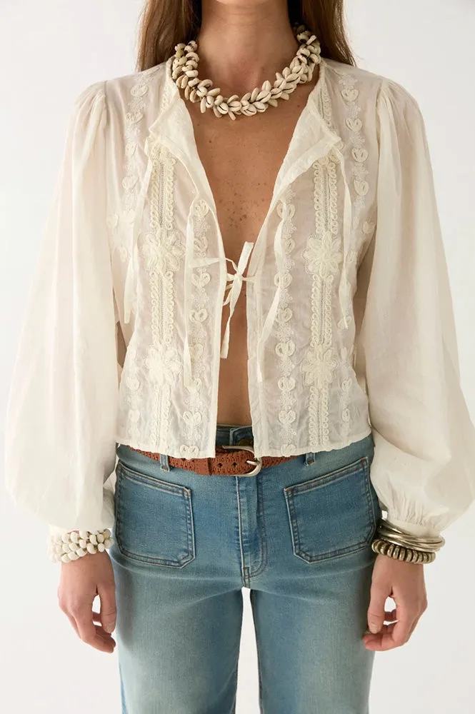 Maison Hotel Lord Byron Ludovica Pearl Blouse