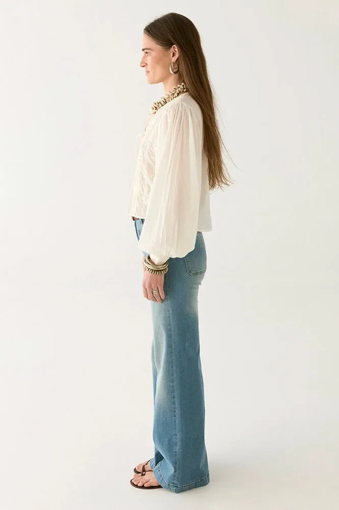 Maison Hotel Lord Byron Ludovica Pearl Blouse