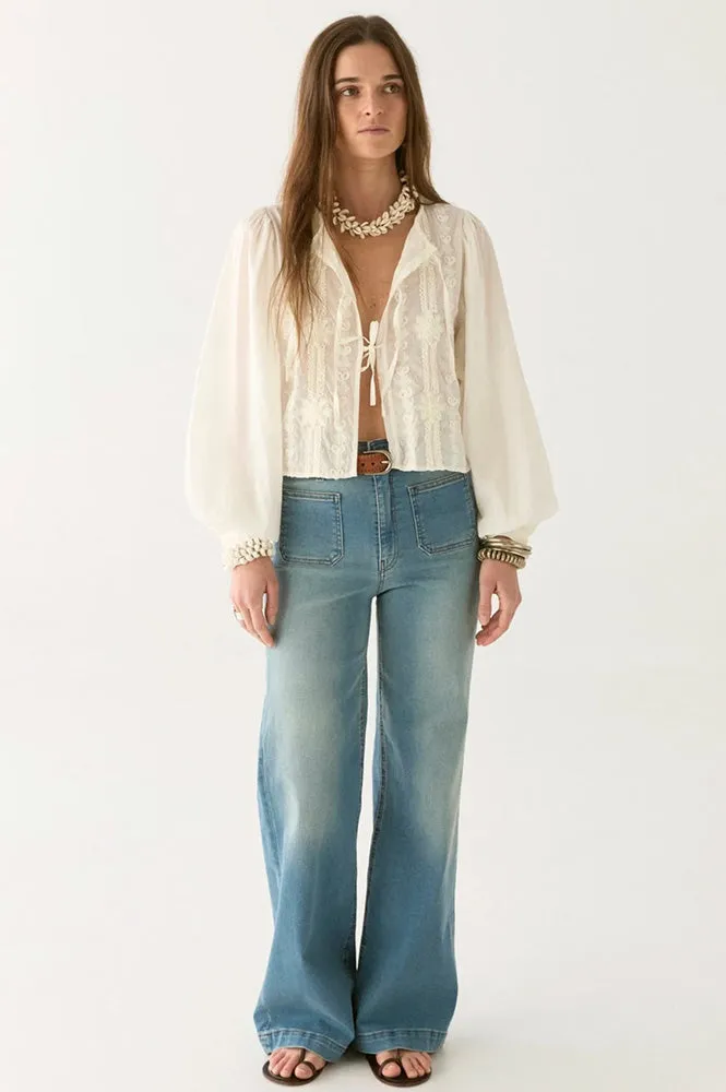 Maison Hotel Lord Byron Ludovica Pearl Blouse