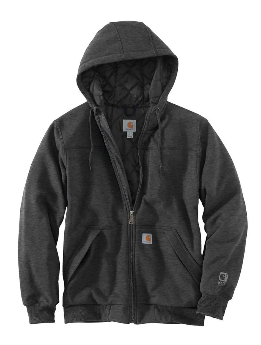 Men's Rain Defender Relaxed Fit Midweight Quilt Lined Full Zip Sweatshirt