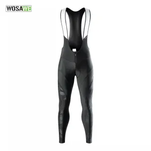 Men's Summer Breathable Cycling Bib Pants Mountain Bike Zipper Cycling Tights Pro Team Gel Padded MTB Bike Long Pants