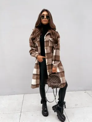Mid Length Shirt Jacket