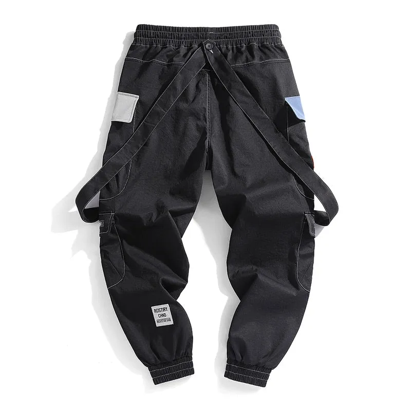 New Hot Jogger Leisure Sports Trousers Men Hip Hop Streetwear Beam Foot Cargo Pants Fashion Printing Men Pants