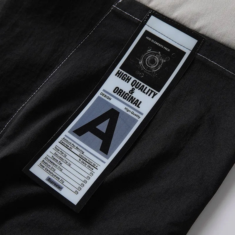 New Hot Jogger Leisure Sports Trousers Men Hip Hop Streetwear Beam Foot Cargo Pants Fashion Printing Men Pants