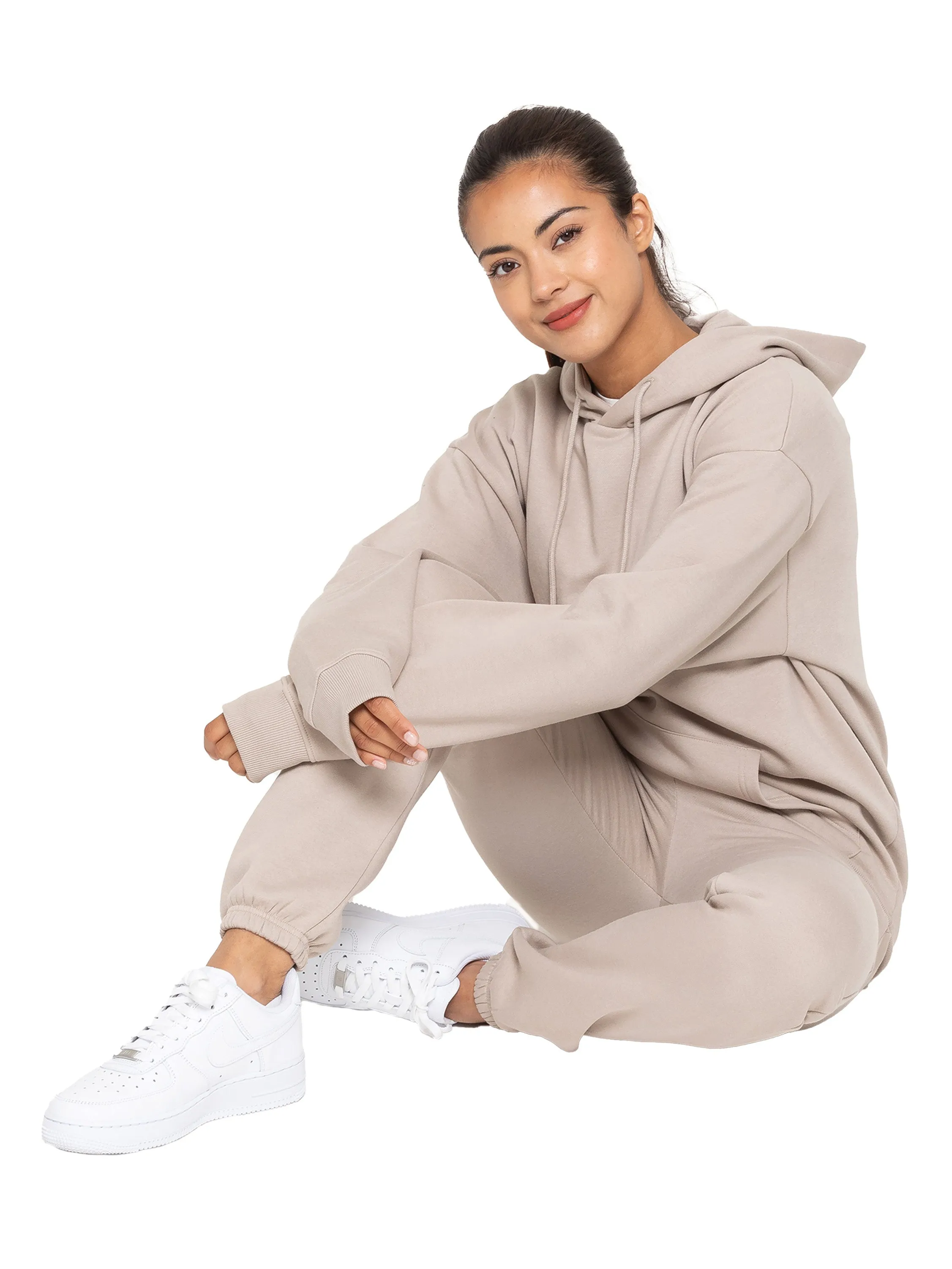 Oversized Essential Hoodie - Oatmeal