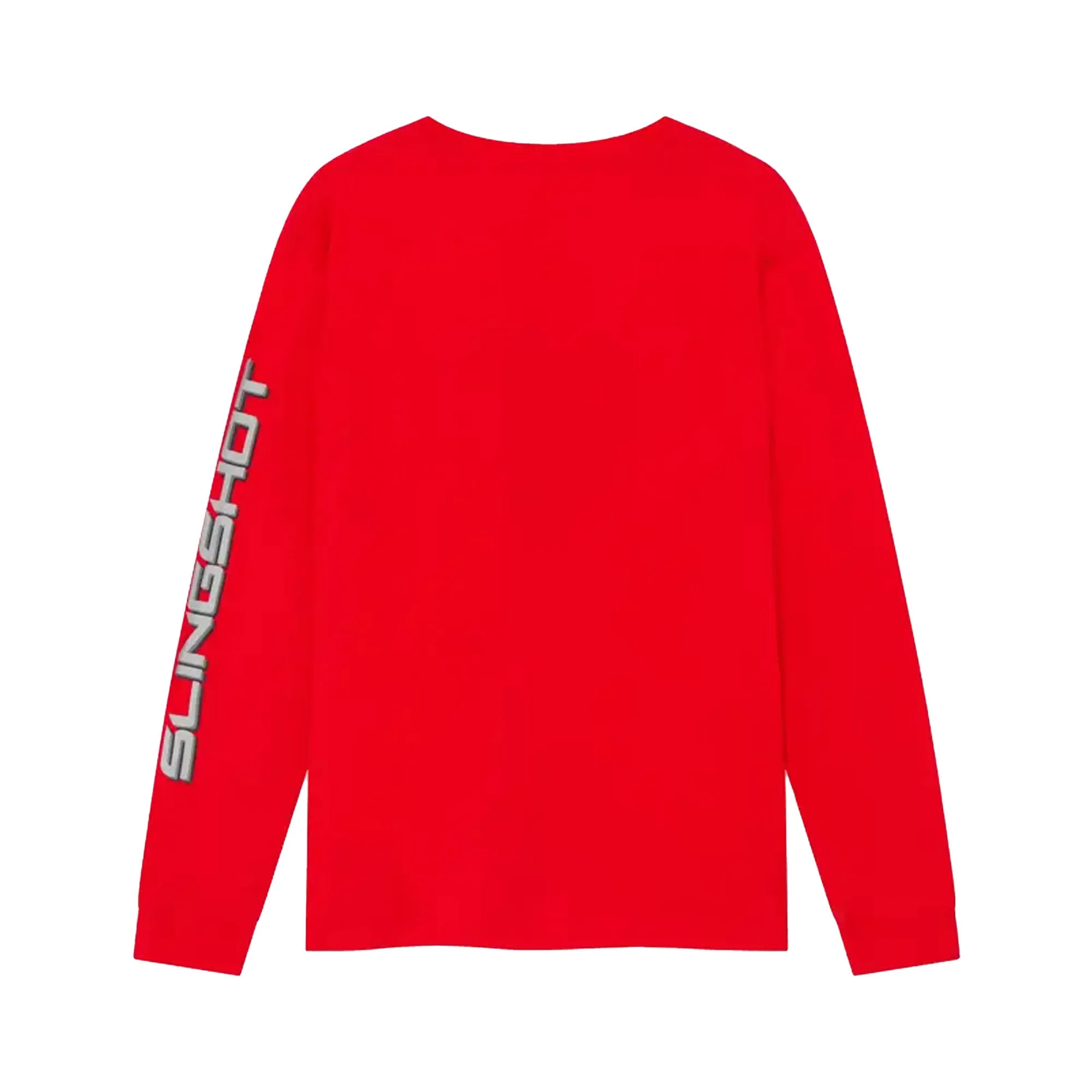 Polaris Unisex Long Sleeve Crew T-Shirt Red