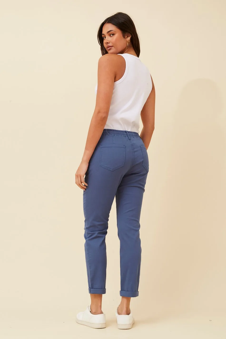 RAYNA SOLID JOGGER PANTS