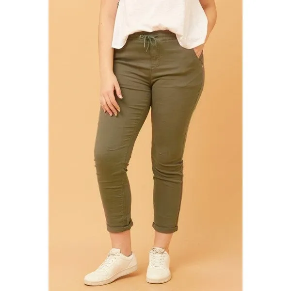 RAYNA SOLID JOGGER PANTS