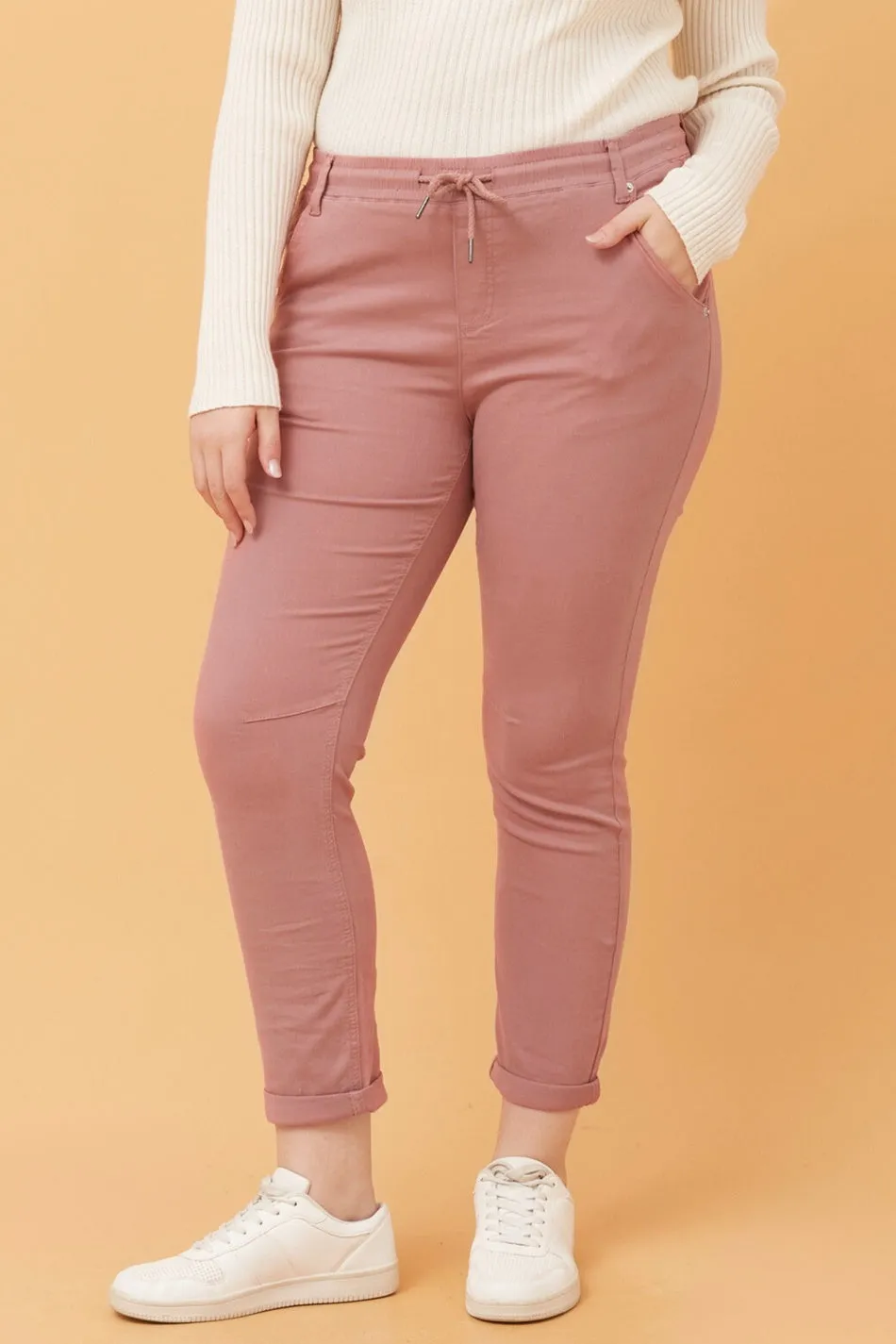 RAYNA SOLID JOGGER PANTS