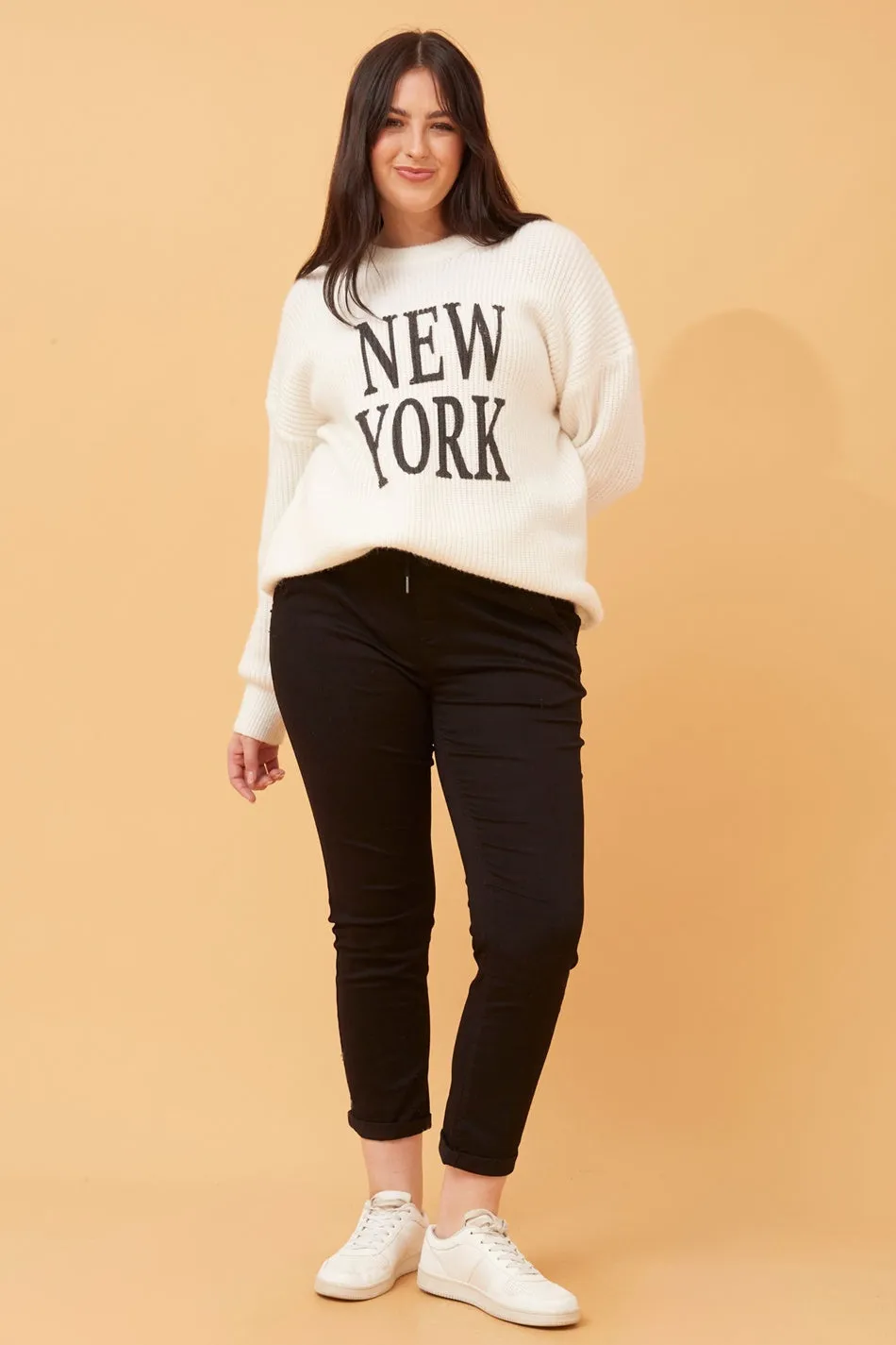RAYNA SOLID JOGGER PANTS