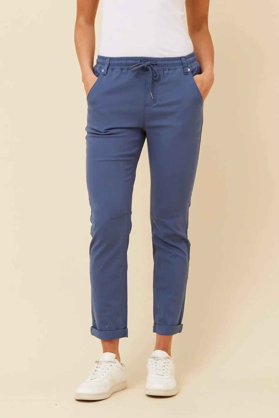 RAYNA SOLID JOGGER PANTS
