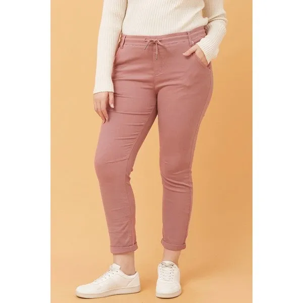 RAYNA SOLID JOGGER PANTS