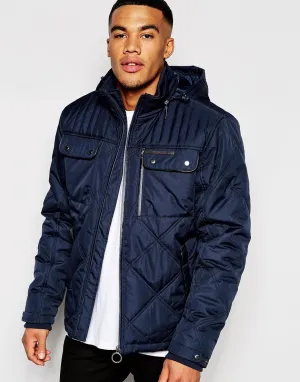 Ringspun Jacket Sermon Jacket with Quilted Panels