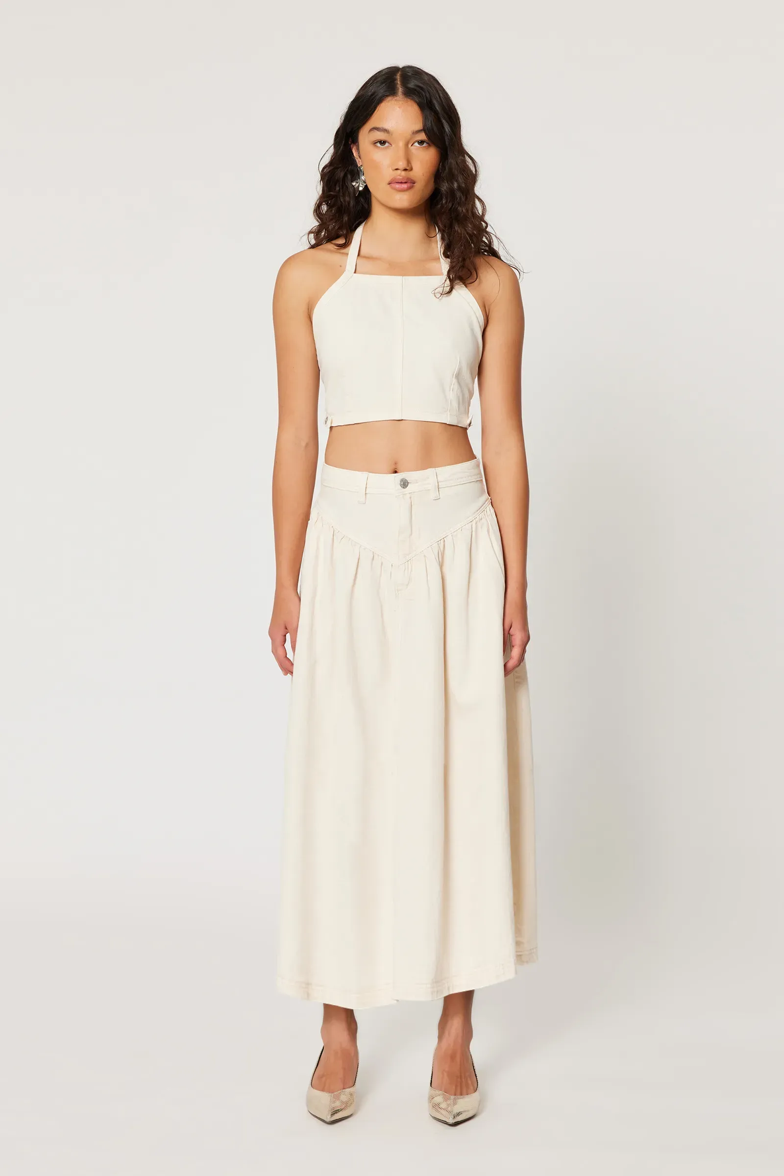 Rollas Leonie Skirt Cloud