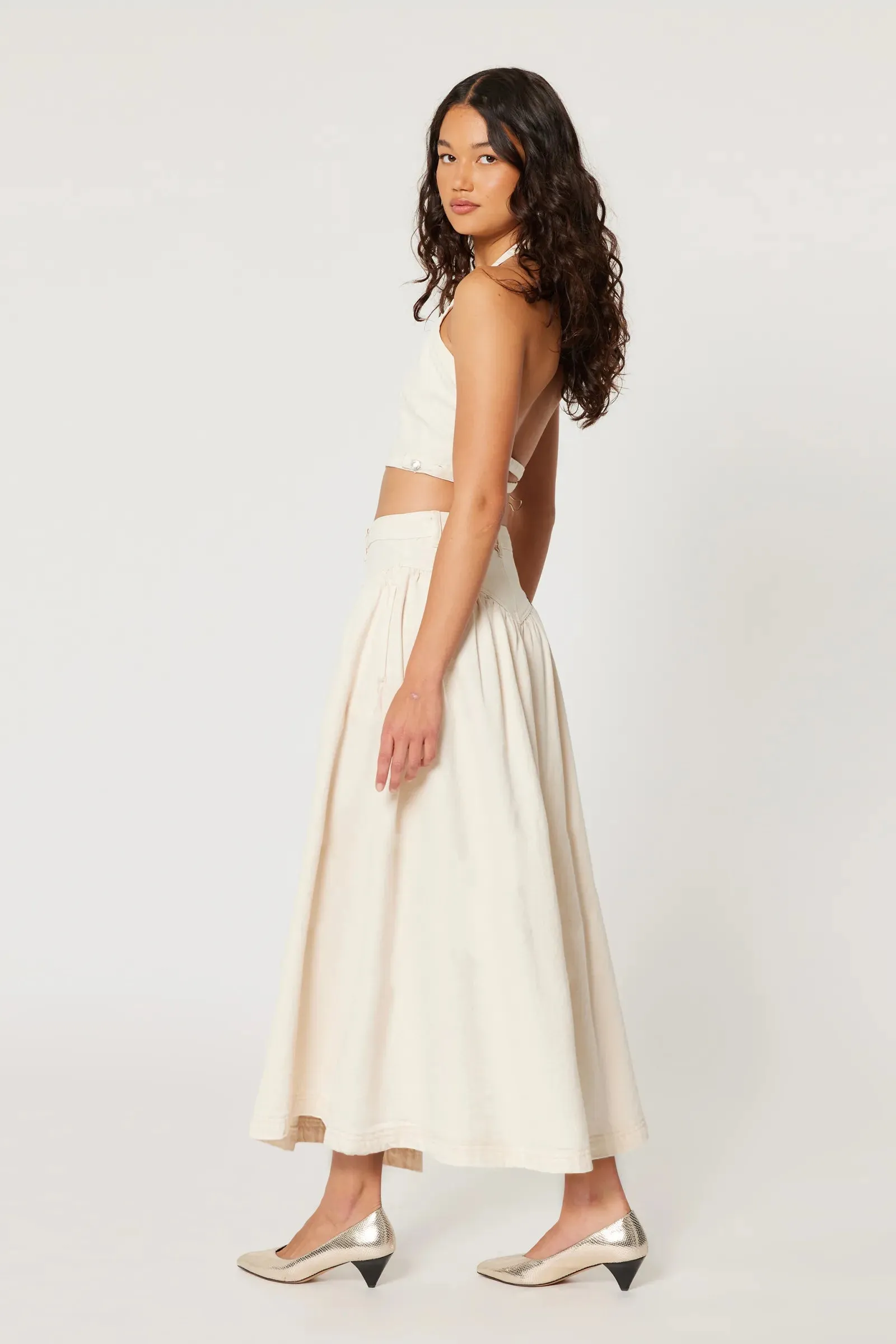 Rollas Leonie Skirt Cloud