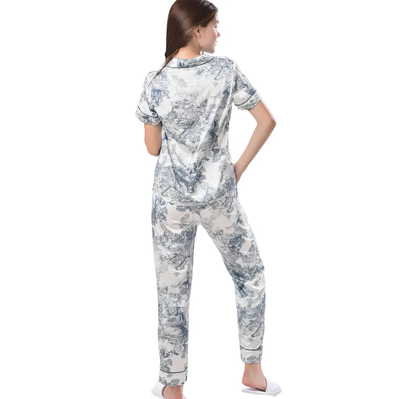 Short Sleeve and Pants Forest