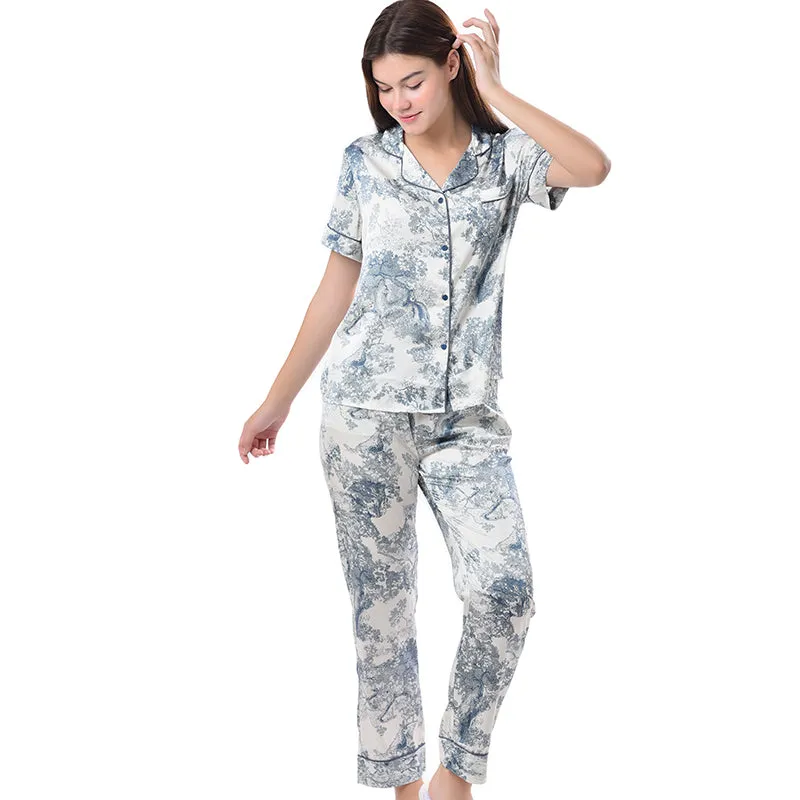Short Sleeve and Pants Forest